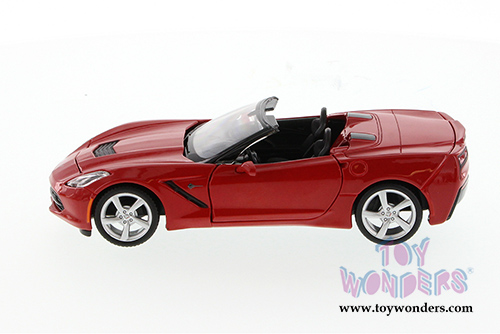 Showcasts  Collectibles - Chevrolet Corvette Stingray Hardtop/Convertible (2014, 1/24 scale diecast model car, Asstd.) 34501/05