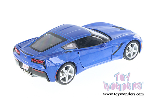 Showcasts Collectibles - Chevrolet Corvette Stingray Hardtop (2014, 1/24 scale diecast model car, Asstd.) 34505