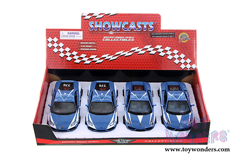 Showcasts Collectibles - Lamborghini Police Assortment Hard Top (1/24 scale diecast model car, Blue/White) 34511/99