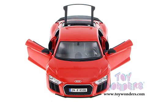 Showcasts Collectibles -  Audi R8 Assortment Hard Top (1/24 scale diecast model car, Asstd.) 34513/81