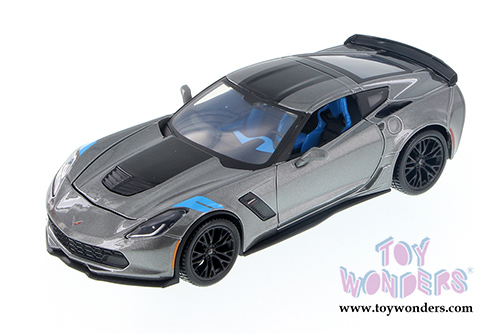 Showcasts  Collectibles - Chevrolet&reg; Corvette&reg; Grand Sport&trade; Hardtop (2017, 1/24 scale diecast model car, Asstd.) 34516
