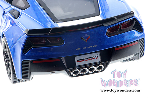 Showcasts  Collectibles - Chevrolet&reg; Corvette&reg; Grand Sport&trade; Hardtop (2017, 1/24 scale diecast model car, Asstd.) 34516