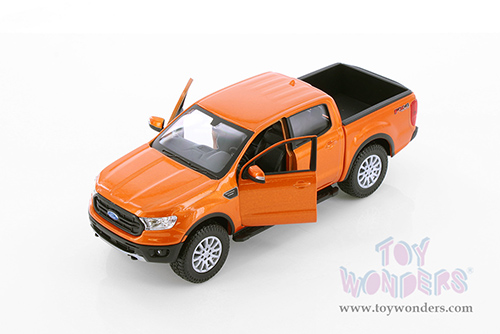 Showcasts Collectibles - Ford Ranger Pickup Truck (2019, 1/27 scale diecast model car, Asstd.) 34521