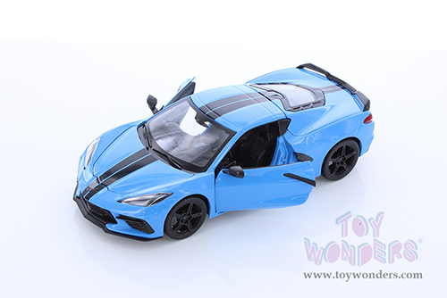 Showcasts  Collectibles - Chevrolet&reg; Corvette&reg; Stingray Coupe Z51 Hardtop (2020, 1/24 scale diecast model car, Asstd.) 34527