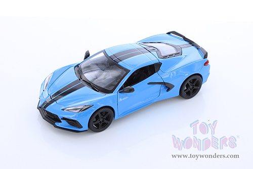 Showcasts  Collectibles - Chevrolet&reg; Corvette&reg; Stingray Coupe Z51 Hardtop (2020, 1/24 scale diecast model car, Asstd.) 34527