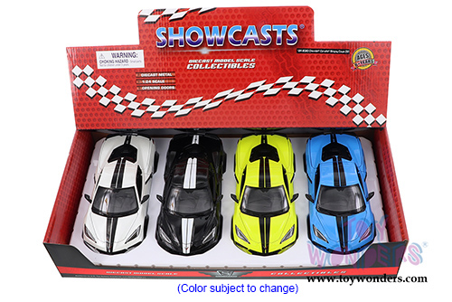Showcasts Collectibles - Chevrolet&reg; Corvette&reg; Stingray Coupe Z51 (2020, 1/24 scale diecast model car, Asstd.) 34527D4