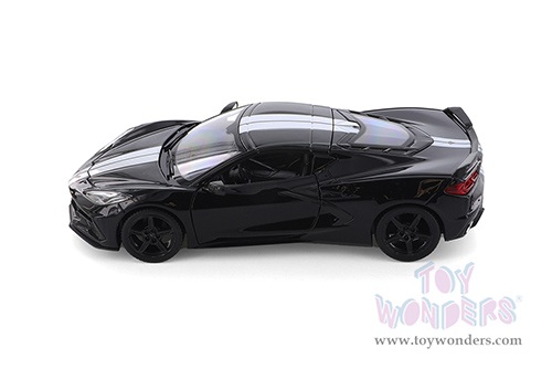 Showcasts Collectibles - Chevrolet® Corvette® Stingray Coupe Z51 (2020, 1/24 scale diecast model car, Black) 34527DBK