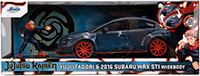 Show product details for Jada Toys - Hollywood Rides | Subaru WRX STI Widebody with Yuji Itadori Diecast Figure "Jujutsu Kaisen" (2016, 1/24, diecast model car, Dark Blue) 34714