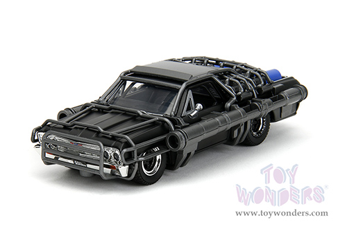 Jada Toys Fast & Furious - Chevrolet® El Camino™ Caged version with Cannons "Fast X" (1967, 1/32 scale diecast model car, Matte Black) 34733