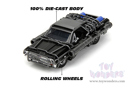 Jada Toys Fast & Furious - Chevrolet® El Camino™ Caged version with Cannons "Fast X" (1967, 1/32 scale diecast model car, Matte Black) 34733