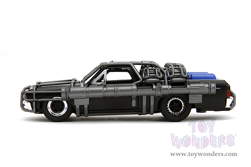 Jada Toys Fast & Furious - Chevrolet® El Camino™ Caged version with Cannons "Fast X" (1967, 1/32 scale diecast model car, Matte Black) 34733