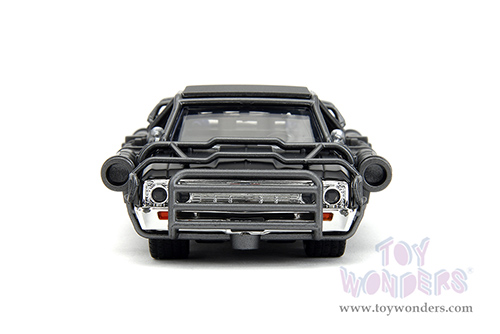 Jada Toys Fast & Furious - Chevrolet® El Camino™ Caged version with Cannons "Fast X" (1967, 1/32 scale diecast model car, Matte Black) 34733