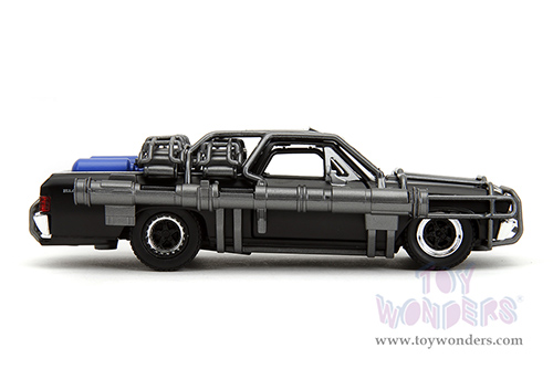 Jada Toys Fast & Furious - Chevrolet® El Camino™ Caged version with Cannons "Fast X" (1967, 1/32 scale diecast model car, Matte Black) 34733