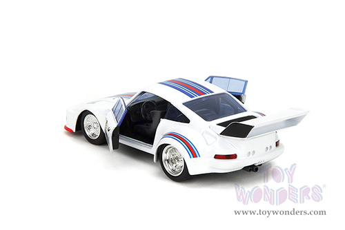 Jada Toys - Hollywood Rides | TRANSFORMERS Porsche 935 Turbo #4 "Jazz" (1/32, diecast model car, White) 34793