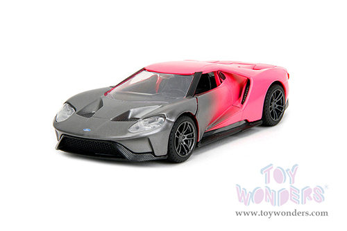 Jada Toys Pink Slips - Ford GT Hardtop (2017, 1/32, diecast model car, Gray-Pink Gradient) 34851