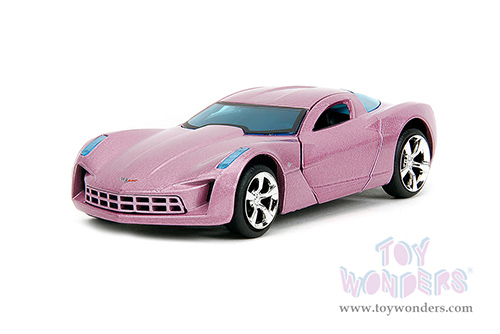 Jada Toys Pink Slips - Chevrolet® Corvette® Stingray™ Concept (2009, 1/32, diecast model car, Pink) 34854