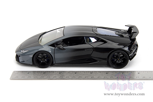 Jada Toys Pink Slips - Lamborghini Huracán Perfomante with Display Base (1/24 scale diecast model car, Gray-Black Gradient) 34895