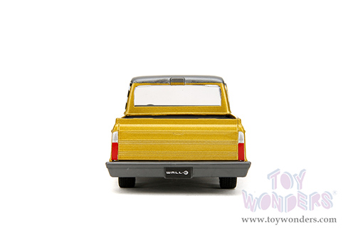 Jada Toys - Hollywood Rides | Chevrolet® Cheyenne™ Pickup Disney "WALL-E " (1972, 1/32 scale diecast model car, Gold) 34925/24