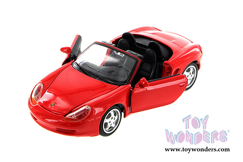 Showcasts Collectibles - Porsche Assortment (1/24 scale diecast model car, Red) 34933/38