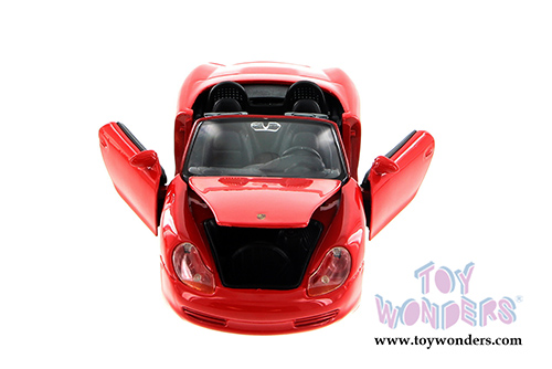 Showcasts Collectibles - Porsche Assortment (1/24 scale diecast model car, Red) 34933/38