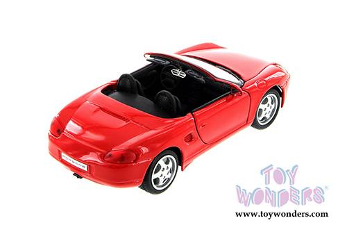 Showcasts Collectibles - Porsche Assortment (1/24 scale diecast model car, Red) 34933/38