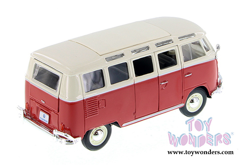 Showcasts Collectibles - Volkswagen Van "Samba" (1/25 scale diecast model car, Asstd.) 34956