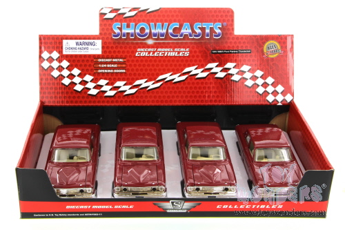 Showcasts Collectibles - Ford Fairlane Thunderbolt-Hard-Top (1964, 1/24 scale diecast model car, Cherry) 34957