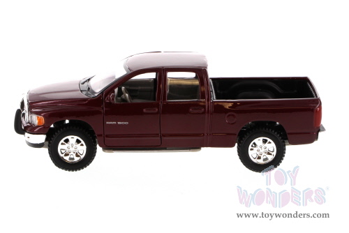 Showcasts Collectibles - Dodge Ram Quad Cab Pickup Truck (2002, 1/27 scale diecast model car, Asstd) 34963