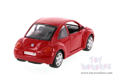 Showcasts Collectibles - Volkswagen New Beetle Hard Top (1/25 scale diecast model car,Asstd.) 34975