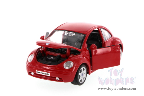 Showcasts Collectibles - Volkswagen New Beetle Hard Top (1/25 scale diecast model car,Asstd.) 34975