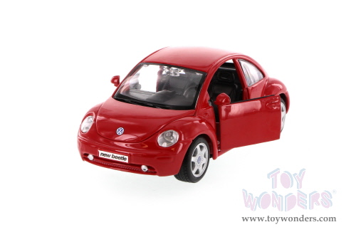 Showcasts Collectibles - Volkswagen New Beetle Hard Top (1/25 scale diecast model car,Asstd.) 34975