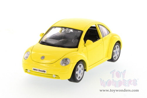 Showcasts Collectibles - Volkswagen New Beetle Hard Top (1/25 scale diecast model car,Asstd.) 34975
