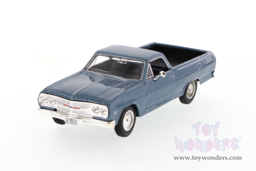 Maisto - Chevrolet El Camino Hardtop (1965, 1/24 scale diecast model car, Blue) 31977BU