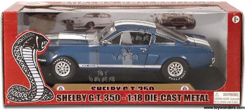 Shelby - Shelby GT 350 Hard Top (1966, 1:18, Blue) 35002
