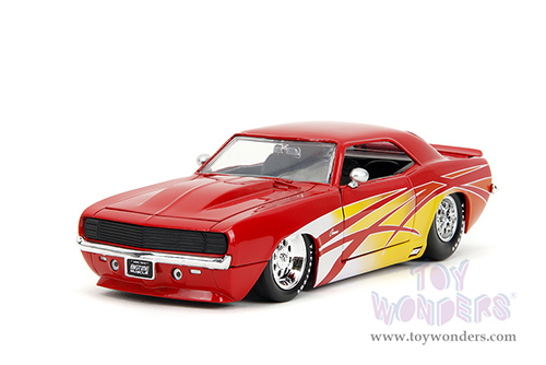 Jada Toys Bigtime Muscle - Chevrolet® Camaro® Hardtop (1969, 1/24 scale diecast model car, Red) 35029