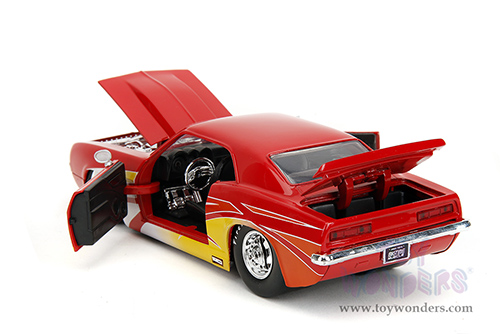 Jada Toys Bigtime Muscle - Chevrolet® Camaro® Hardtop (1969, 1/24 scale diecast model car, Red) 35029