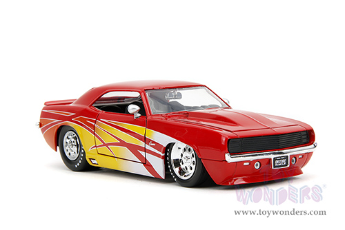 Jada Toys Bigtime Muscle - Chevrolet® Camaro® Hardtop (1969, 1/24 scale diecast model car, Red) 35029