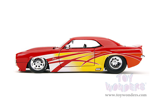 Jada Toys Bigtime Muscle - Chevrolet® Camaro® Hardtop (1969, 1/24 scale diecast model car, Red) 35029