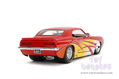 Jada Toys Bigtime Muscle - Chevrolet® Camaro® Hardtop (1969, 1/24 scale diecast model car, Red) 35029