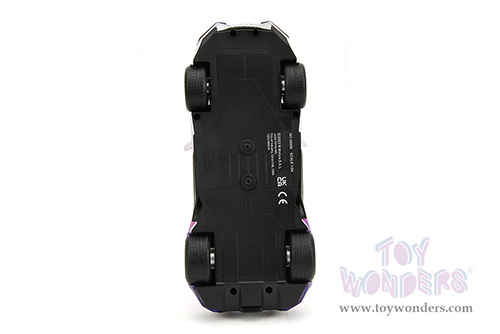 Jada Toys Pink Slips - Lycan Hypersport with Display Base (1/24 scale diecast model car, White/w Pink-Blue Gradient) 35058