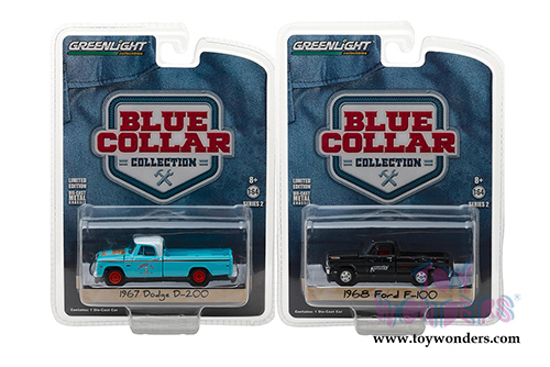 Greenlight - Blue Collar Collection Series 2 (1/64 scale die cast model car, Asstd.) 35060/48