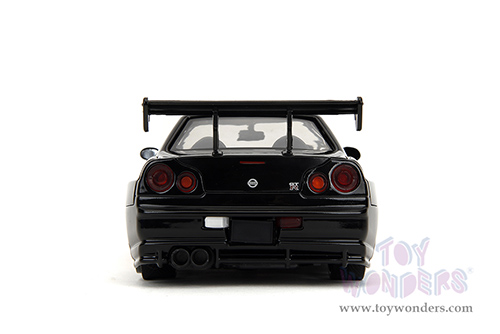 Jada Toys - Hollywood Rides | Nissan Skyline GT-R (34) RHD "Godzilla vs. Destoroyah" (2002, 1/24, diecast model car, Red/Black) 35133
