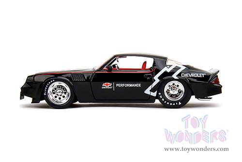 Jada Toys Bigtime Muscle - Chevrolet® Camaro® Z28 "Chevrolet Performance" (1979, 1/24 scale diecast model car, Black) 35207