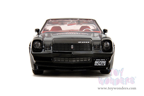 Jada Toys Bigtime Muscle - Chevrolet® Camaro® Z28 "Chevrolet Performance" (1979, 1/24 scale diecast model car, Black) 35207