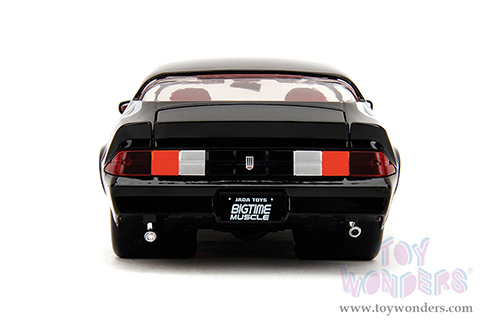 Jada Toys Bigtime Muscle - Chevrolet® Camaro® Z28 "Chevrolet Performance" (1979, 1/24 scale diecast model car, Black) 35207