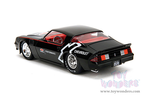 Jada Toys Bigtime Muscle - Chevrolet® Camaro® Z28 "Chevrolet Performance" (1979, 1/24 scale diecast model car, Black) 35207