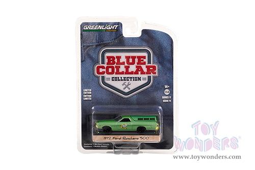 Greenlight - Blue Collar Collection Series 11 (1/64 scale diecast model car, Asstd.) 35240/48