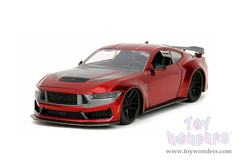 Jada Toys Bigtime Muscle - Ford Mustang Dark Horse (2024, 1/24 scale diecast model car, Candy Red) 35277