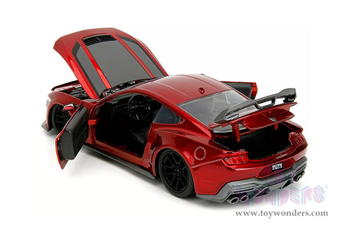 Jada Toys Bigtime Muscle - Ford Mustang Dark Horse (2024, 1/24 scale diecast model car, Candy Red) 35277