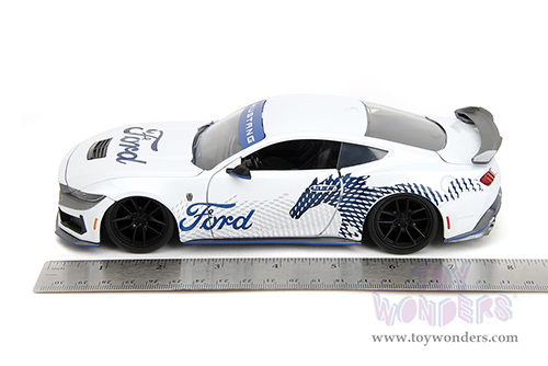 Jada Toys Bigtime Muscle - Ford Mustang Dark Horse (2024, 1/24 scale diecast model car, White) 35279